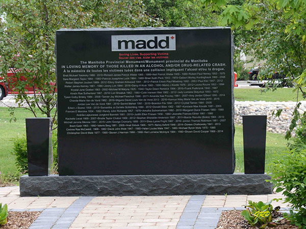 Mothers Against Drunk Driving Monument