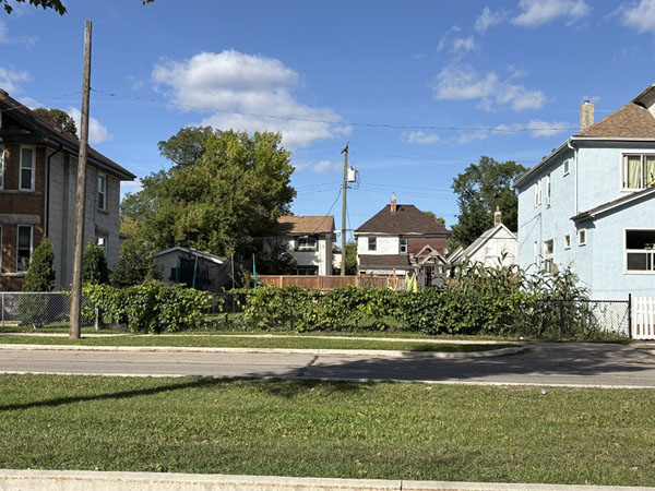 Former site of the Magid House