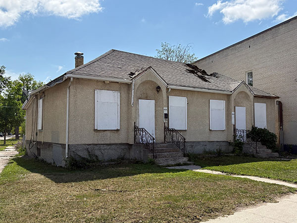 Main Duplex after a fire