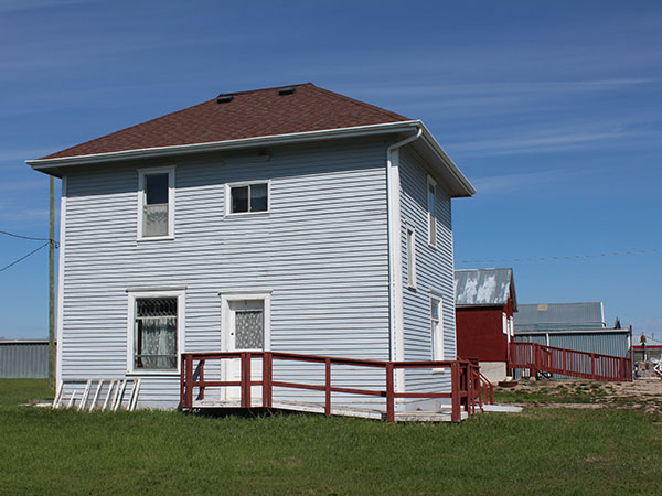 A pioneer home moved to the Manitoba Agricultural Museum