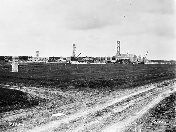 Manitoba School for the Deaf under construction