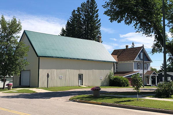 The former Manitou Methodist Church and Manse