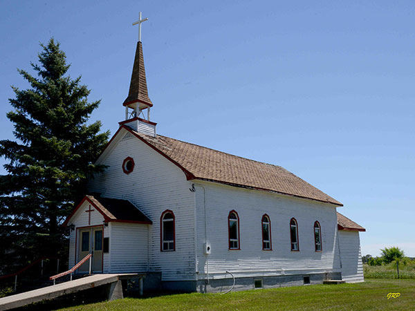 The former Roman Catholic Church at Marchand