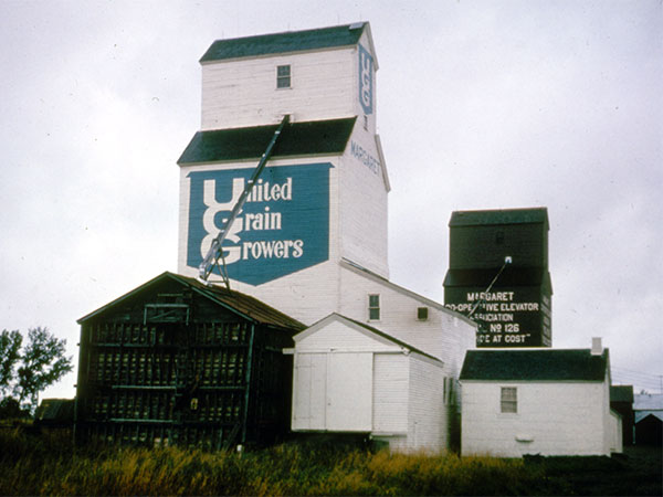 United Grain Gowers grain elevator at Margaret