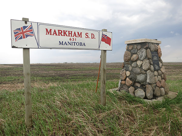 Markham School commemorative monument