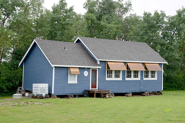 The former Marsden School #2 building at its present site