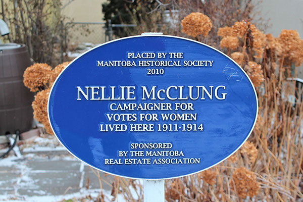 McClung House commemorative plaque