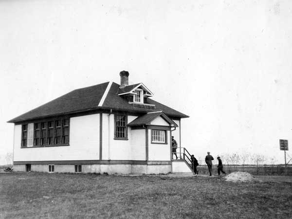 The original McConnell School building