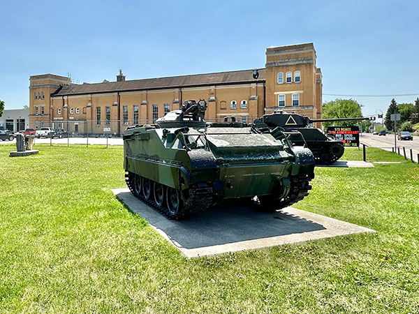 Grounds at the McGregor Armoury