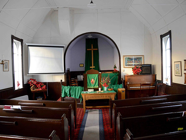 Interior of Meadow Lea United Church
