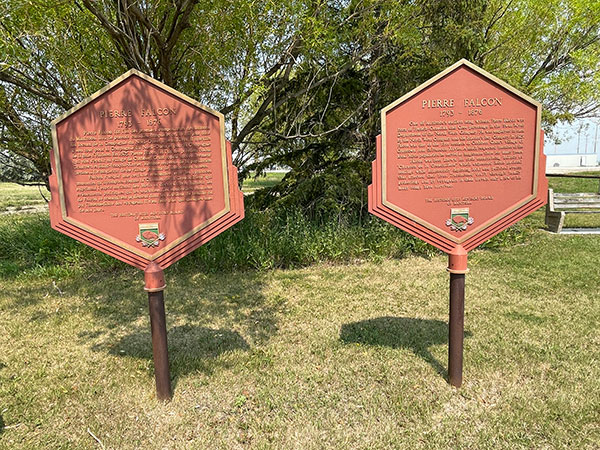 Falcon commemorative plaques