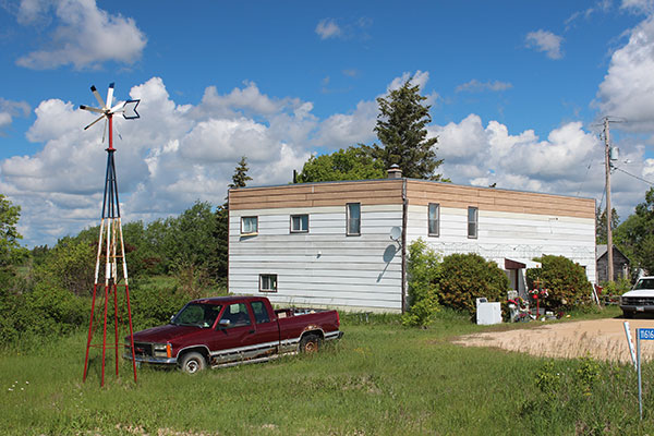 The former Meleb Service Station