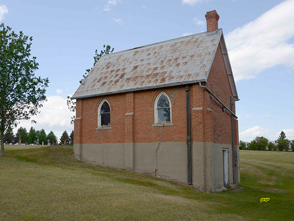 Winter vault in the Melita Cemetery