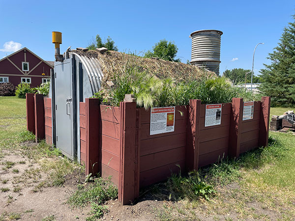 Fallout Reporting Post KE4 at the Miami Railway Station Museum