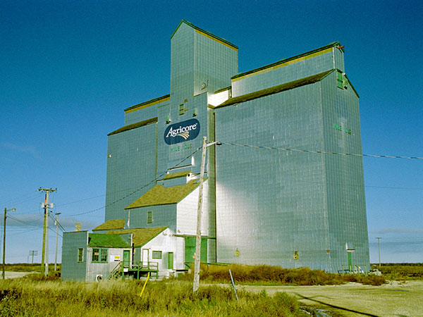Agricore grain elevator at Mile 10.6