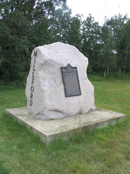 Millford commemorative monument