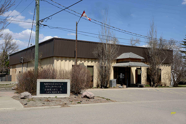 Minnedosa Archives as part of the local library