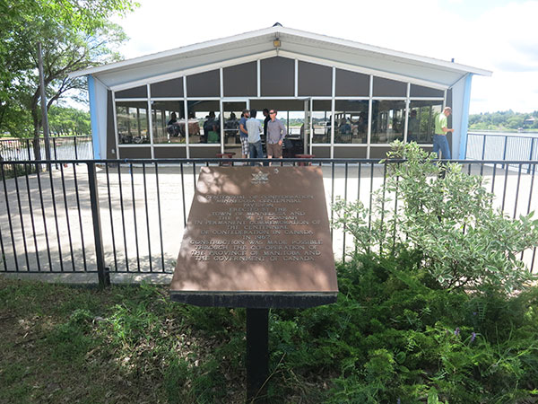 Minnedosa Centennial Plaque