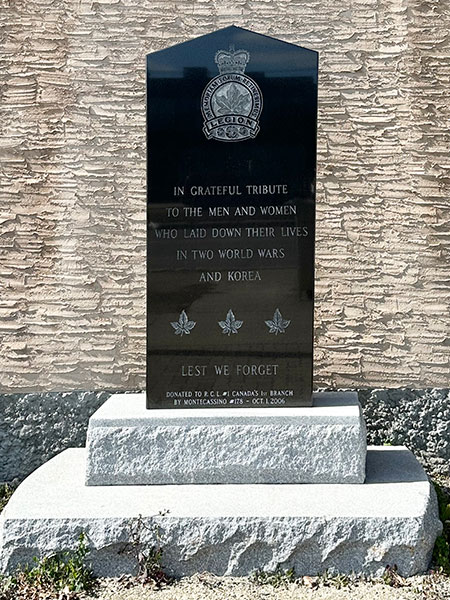 Montecassino Legion War Memorial