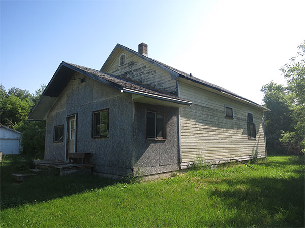 The former Moose Bay School building