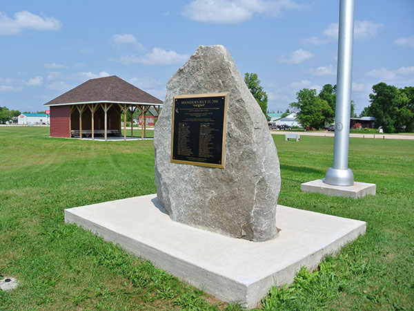Moosehorn Pioneers Monument