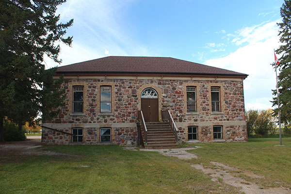 The former Napinka School building