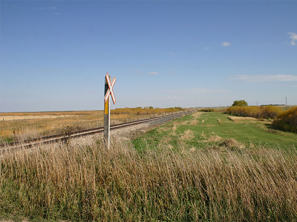 Site of the former Naples railway siding