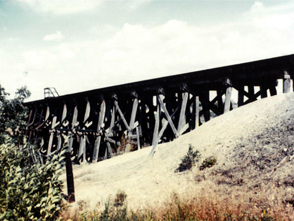 The Neepawa Railway Trestle