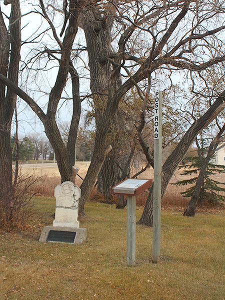 Gravestone of Heinrich Wiebe, first minister of the Edenburg Church