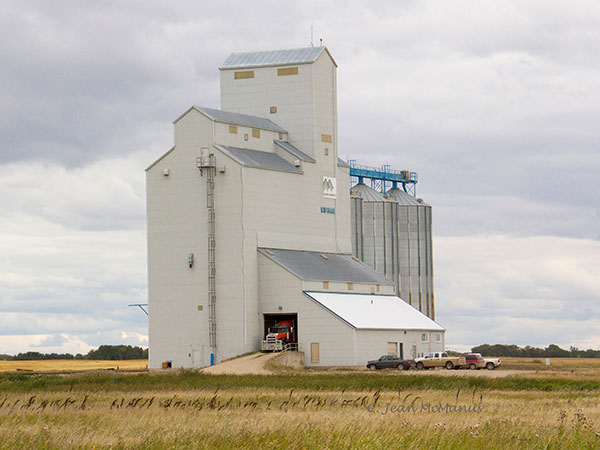 Canada Malting grain elevator at Norman Siding