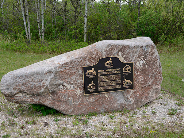 Norris Lake and district commemorative monument