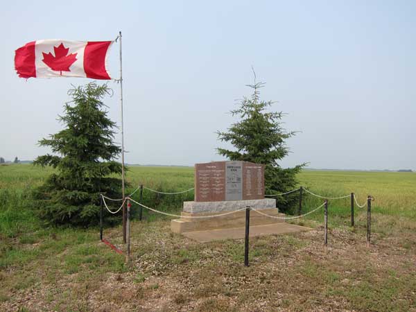North’s Creek School commemorative monument