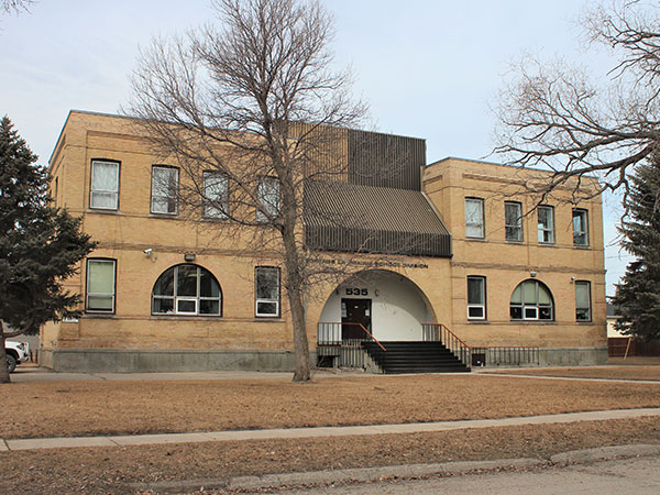 The former North Ward School building