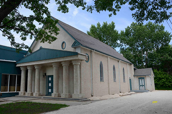 The former Notre Dame Roman Catholic Church