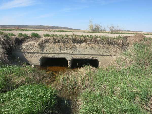 Concrete culvert bridge #819D