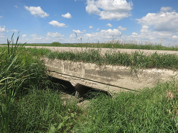 Concrete culvert bridge #819C