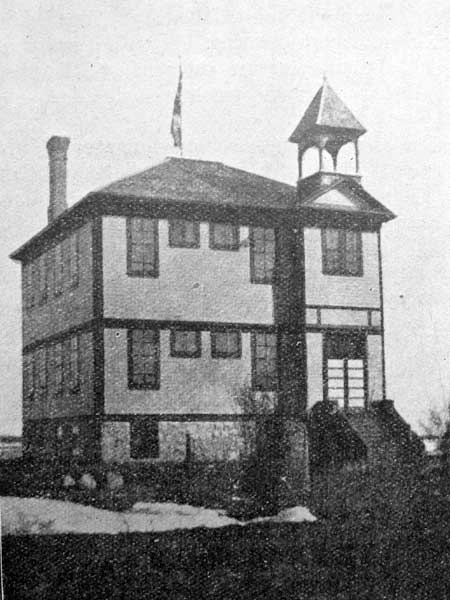 Oakville School building erected in 1906