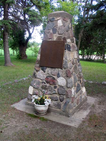 Sioux Cemetery commemorative monument