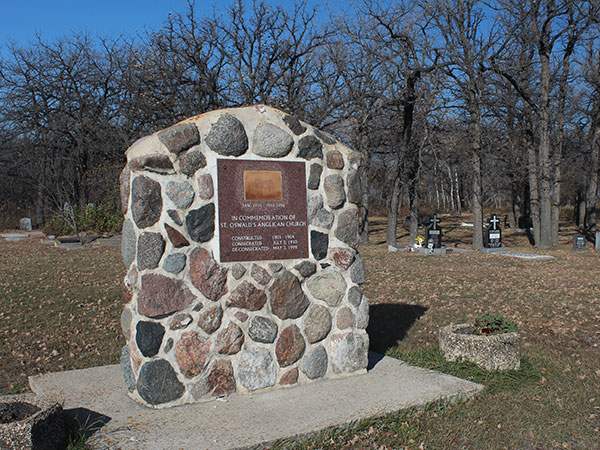 St. Oswald's Anglican Church commemorative monument
