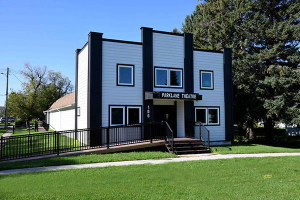 Exterior of Parklane Theatre