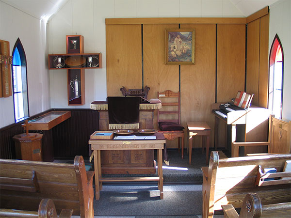 Interior of Pearce St. Andrew’s United Church