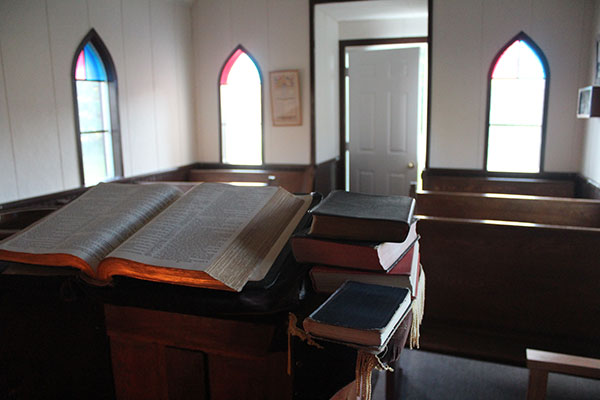 Interior of Pearce St. Andrew’s United Church