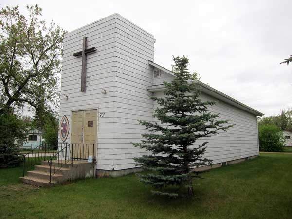 The former Pennarun School building, now Ste. Rose du Lac United Church