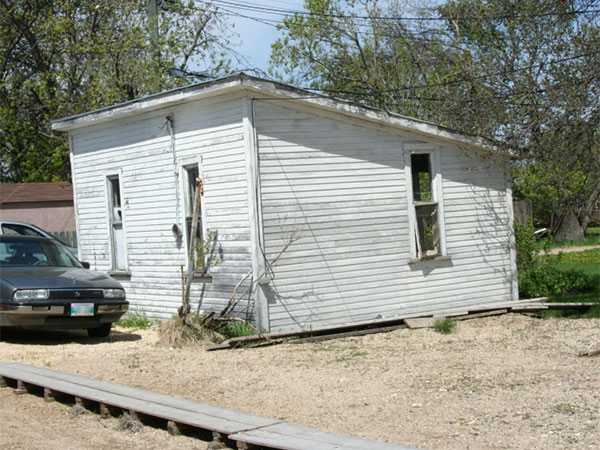 The former Peterson Shanty