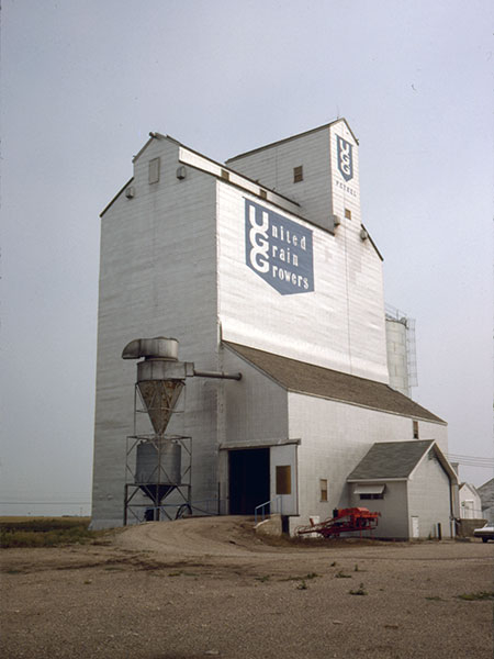 United Grain Growers grain elevator at Petrel Junction