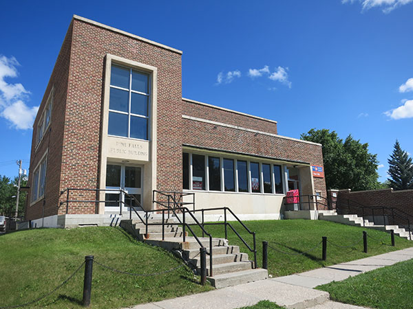 Dominion Post Office Building at Pine Falls