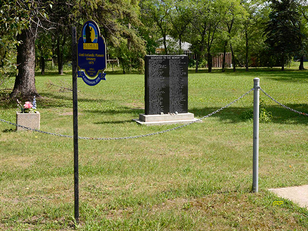 Gimli Icelandic Pioneer Cemetery