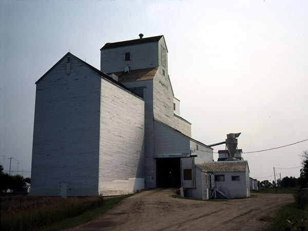 The United Grain Growers grain elevator #2 at Plumas
