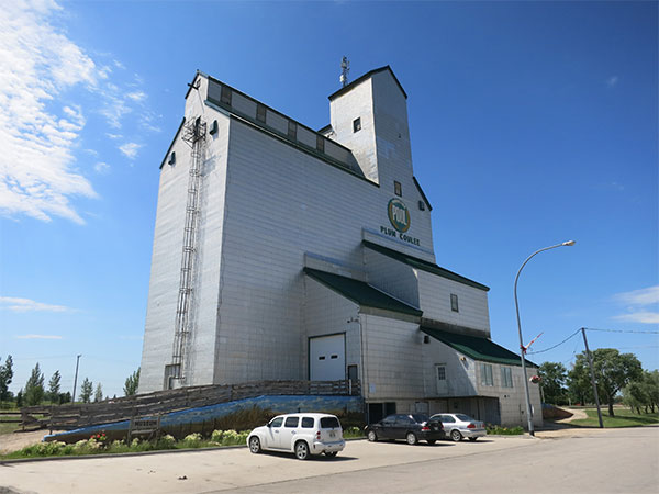 Plum Coulee and District Museum, in a grain elevator formerly operated by Manitoba Pool Elevators
