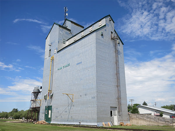 Plum Coulee and District Museum, in a grain elevator formerly operated by Manitoba Pool Elevators